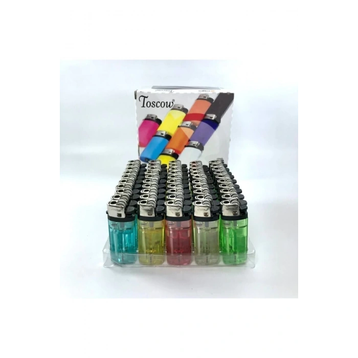 Orjinal 50 Adet Taşlı Mat Çakmak