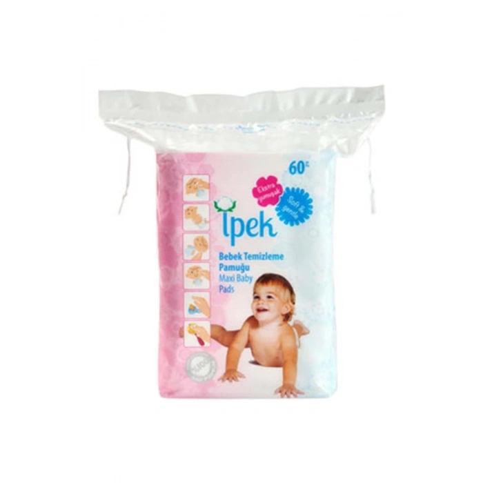 İpekbebek Temizlik Pamuğu 60 lı