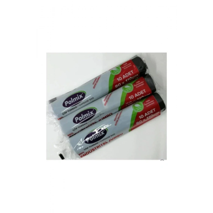 Çöp Poşeti 30 Adet End 400 gr Jumbo Boy 80x110 3 Lü