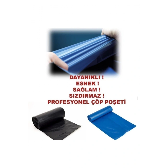 Jumbo Boy Cop Posetı 80x110 Cm (100ad) Sıyah Dayanıklı Esnek
