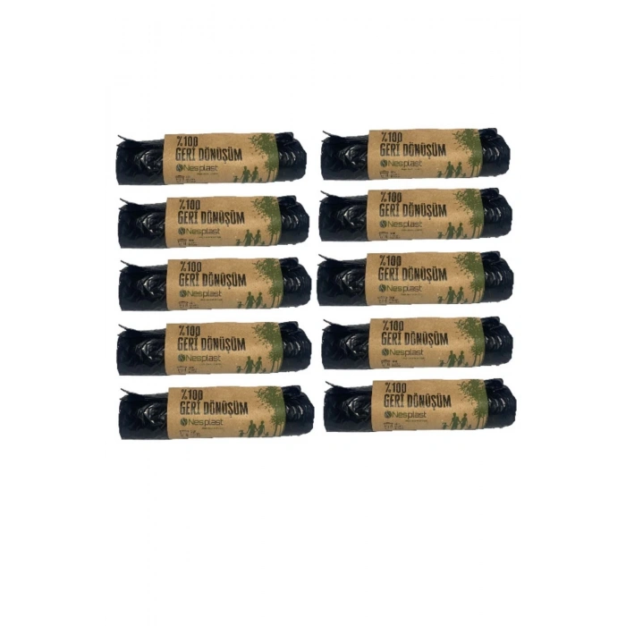 Jumbo Boy Cop Posetı 80x110 Cm (100ad) Sıyah Dayanıklı Esnek