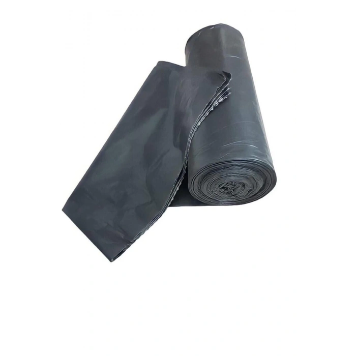 2 Rulo Jumbo Boy Siyah Çöp Poşeti (80 X 110 CM) 400 gr