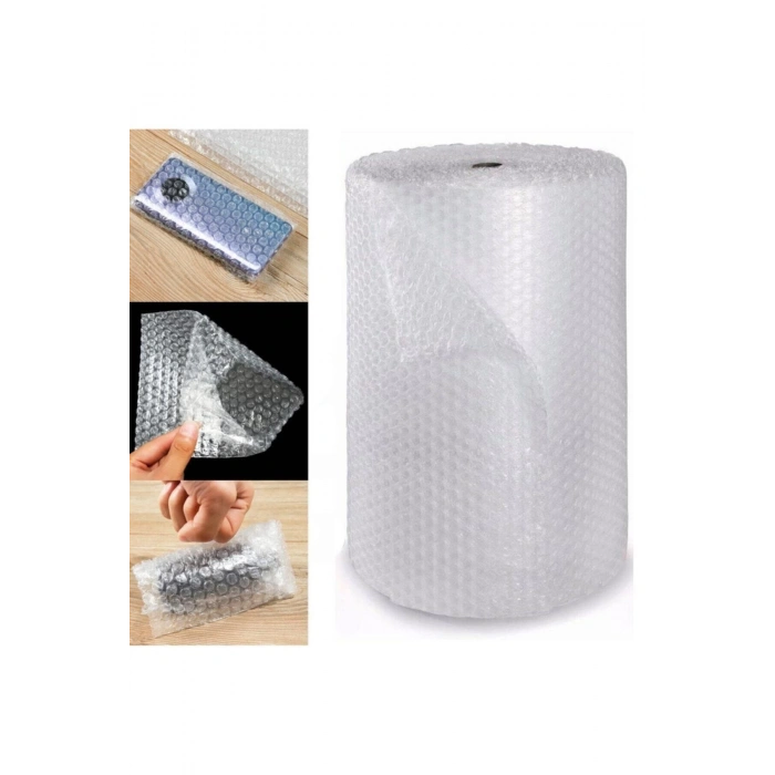 10 Metre Balonlu Naylon Ambalaj Naylonu En 100 Cm Uzunluk Seç 60 Gr/m²