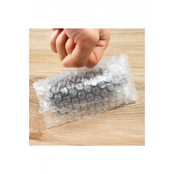 10 Metre Balonlu Naylon Ambalaj Naylonu En 100 Cm Uzunluk Seç 60 Gr/m²