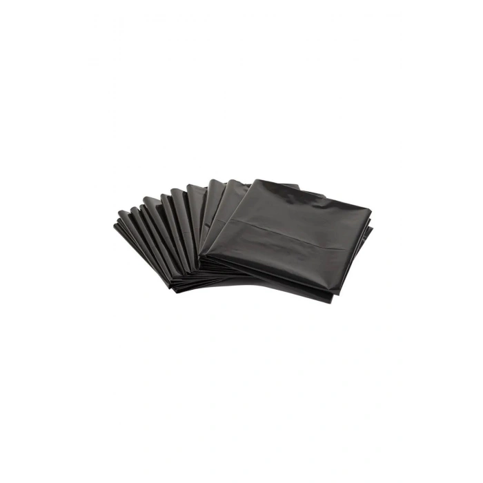 Dökme Çöp Torbası 80x110 Cm Ağır Hizmet Kalın 1 Kg Çöp Poşeti Jumbo Boy Siyah Renkli