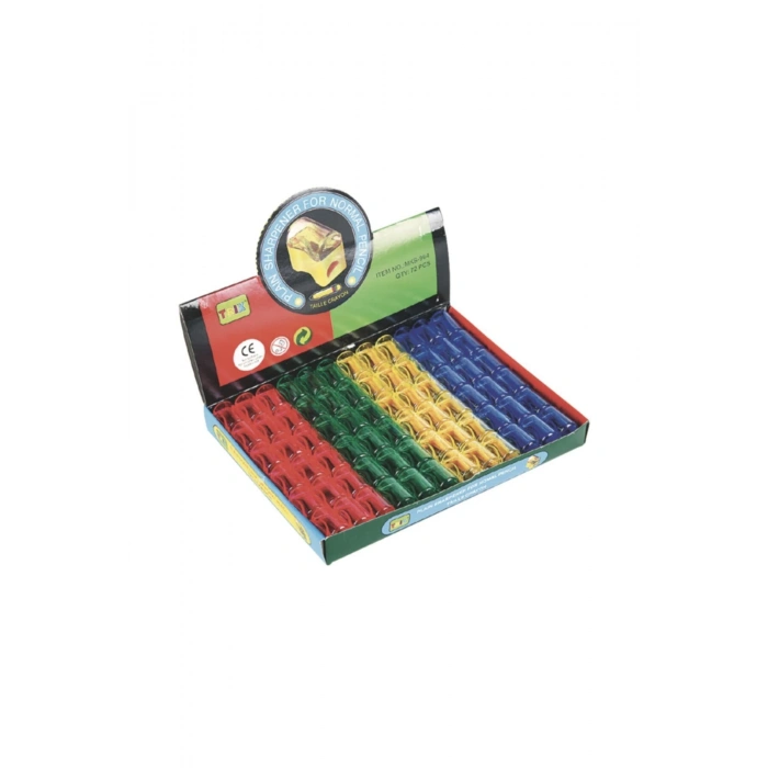 Kalemtraş Mini Hazneli 72 Adet