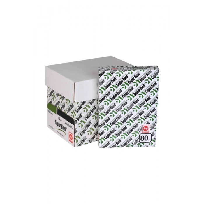 Copier Bond A4 Fotokopi Kağıdı 80 gr. 500lü x 5 Adet ( 7 Koli )