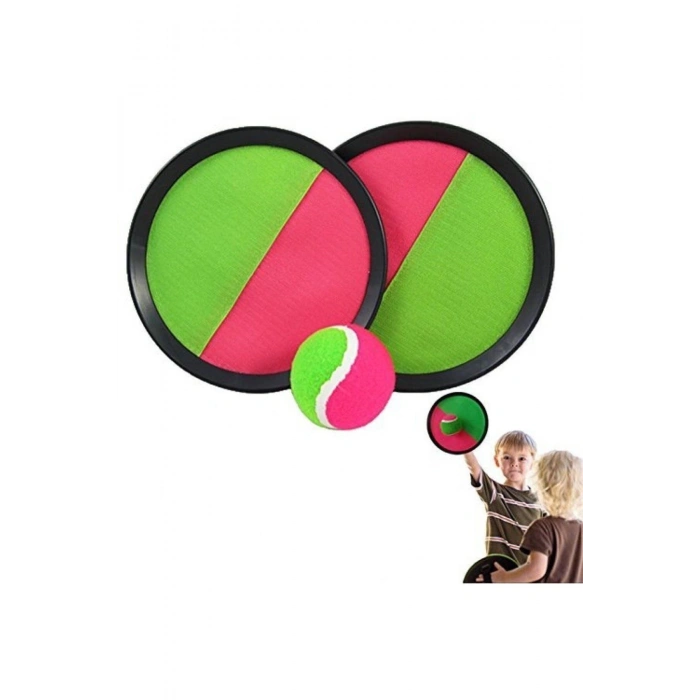 At Tut Oyun Seti Cırt Cırtlı Top Yakalama Eğlence Tenis