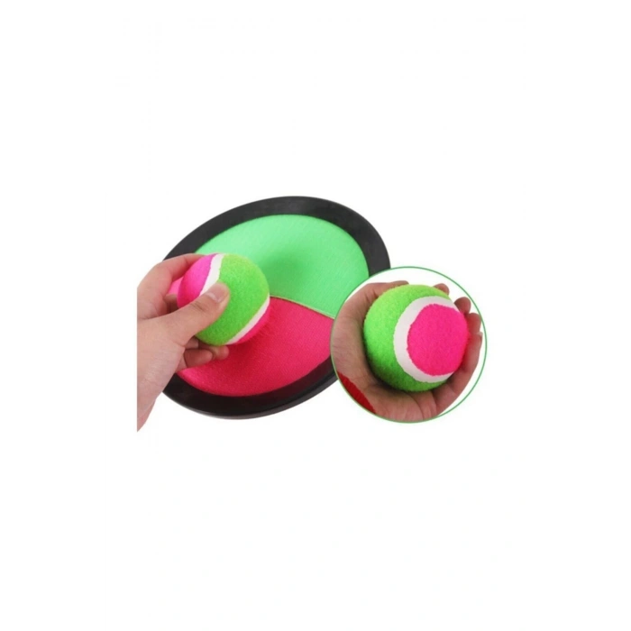 At Tut Tenis Seti 2 Adet Cırt Cırtlı Raket 1 Adet Top