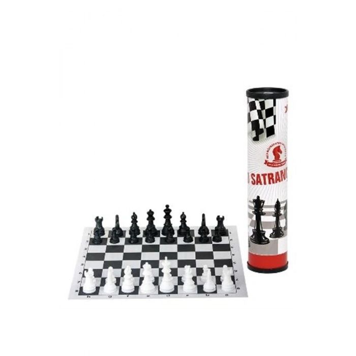 Okul Santranç Takımı Seti - Rulo Çantalı Okul Tipi