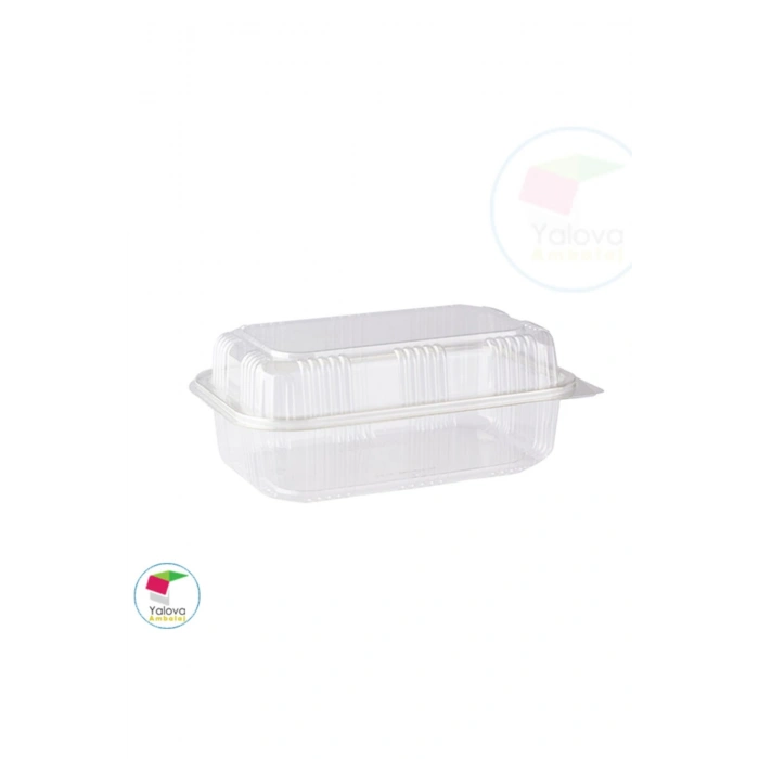 Plastik Sızdırmaz Kap 1000 Cc/gr Yüksek Kapaklı 50lü