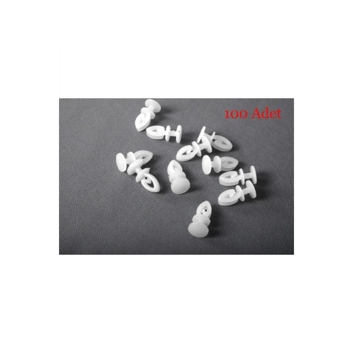 Geçmeli Perde Ruleti A Kalite Perde Halkası 100 Adet Perde Rulet