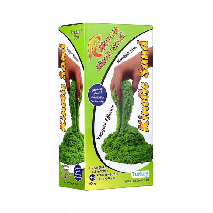 Heroes Kinetik Kum 500 gr Pembe Oyun Kumu K.k