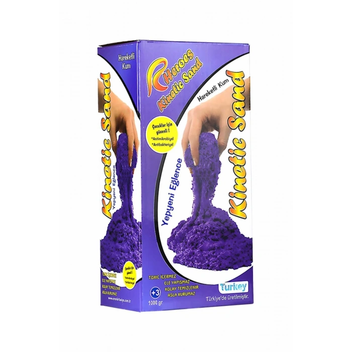 Heroes Kinetik Kum 500 gr Pembe Oyun Kumu K.k