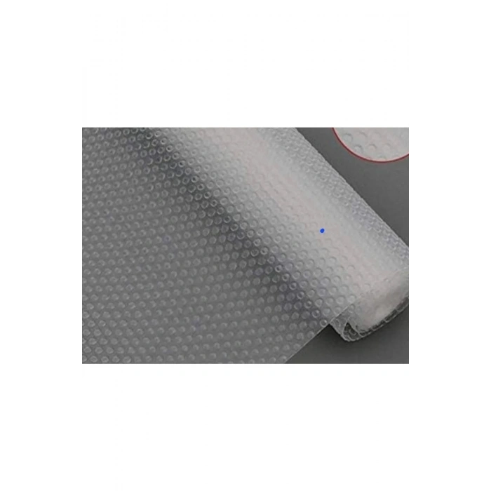 45 Cm X 3 Mt... Şeffaf Kaydırmaz Raf Dolap Çekmece Buzdolabı Buz Dolabı Içi Örtüsü Eva Kaymaz