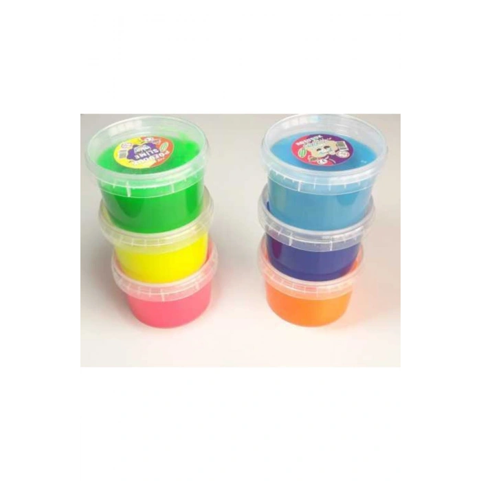 Fosforlu 5li Hazır Slime Büyük Kutu Oyun Jeli Jl001
