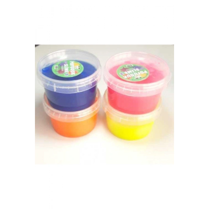 Fosforlu 5li Hazır Slime Büyük Kutu Oyun Jeli Jl001