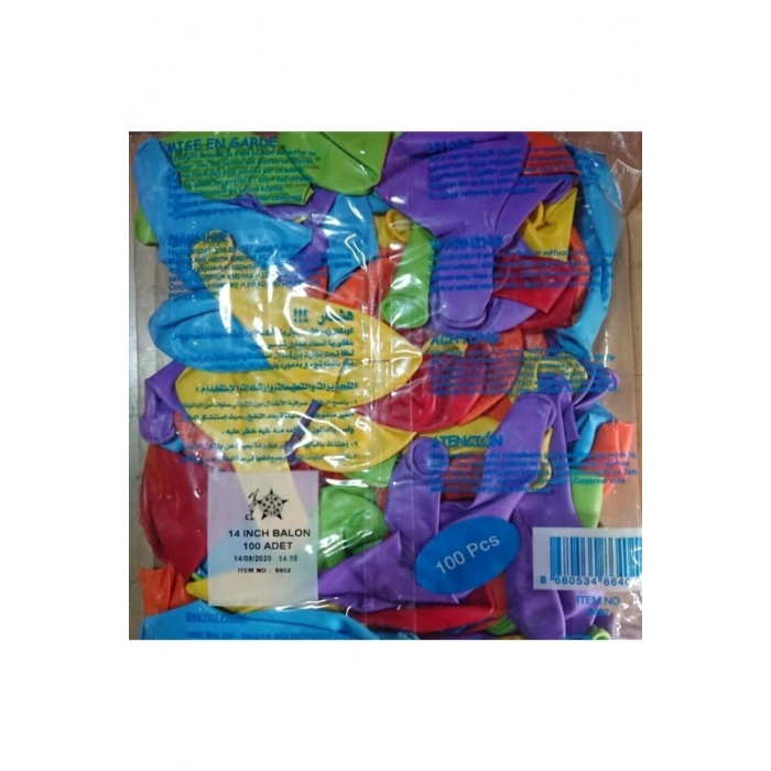 Se-bu 14a Balon 100 Adet