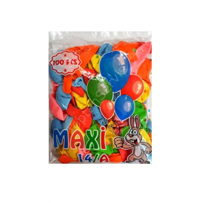 100lü Paket Orta Boy Balon 14/a