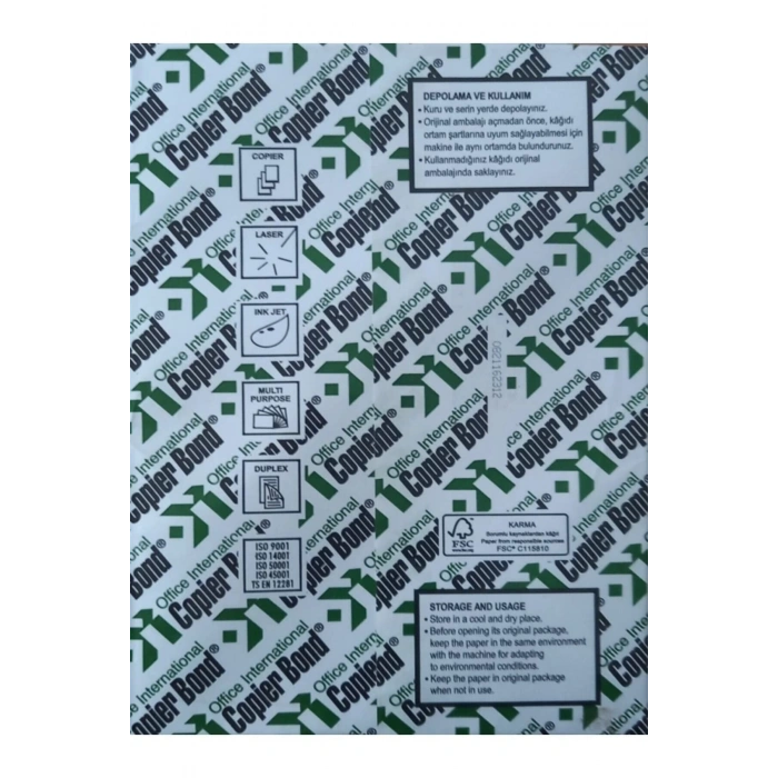 Copier Bond A4 Kağıt