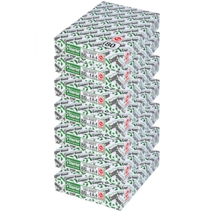 Copier Bond (ve-ge) A4 80gr/m2 Fotokopi Kağıdı 3500 Adet (7pk*500)