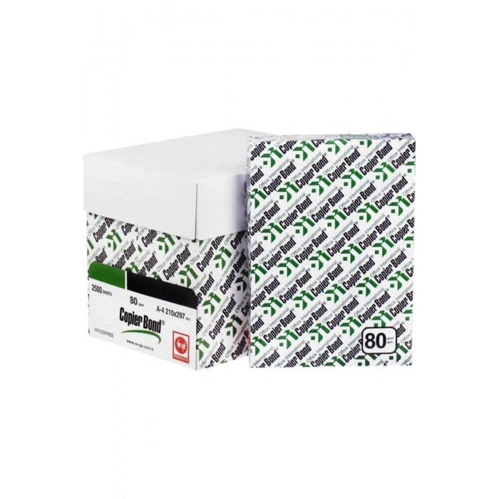 Ve-ge Copier Bond A4 80 G/m² 5.000 Ad. Fotokopi Kağıdı (10lu Paket)