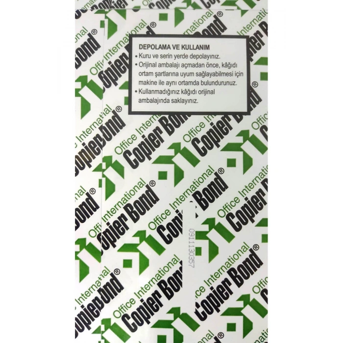 FOTOKOPİ KAĞIDI - VE-GE - COPİER BOND 500 LÜ FOTOKOPİ KAĞIDI.