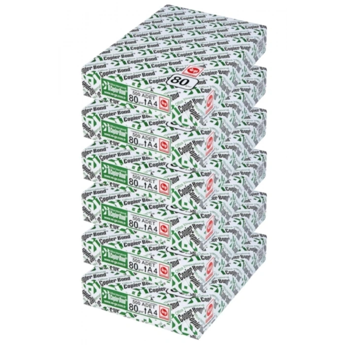 Copier Bond (ve-ge) A4 80gr/m2 Fotokopi Kağıdı 3000 Adet (6pk*500)