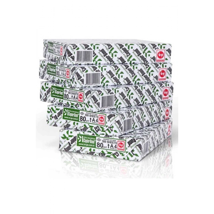 A4 Fotokopi Kağıdı 5x500’lü 2500 Adet 80 gr
