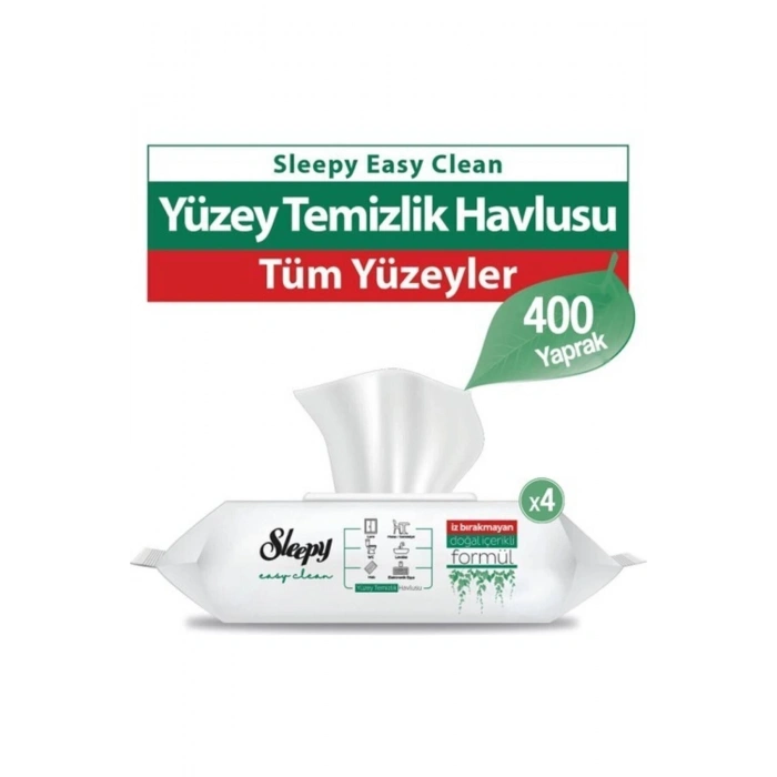 Easy Clean Yüzey Tem. Havlusu 100 x4 Adet