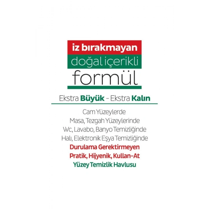 Easy Clean Yüzey Temizlik Havlusu 100 Lü X 3 Adet