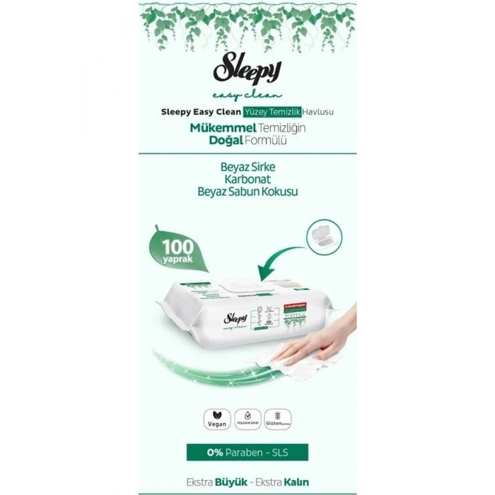 Easy Clean Yüzey Temizlik Havlusu 100 Lü X 3 Adet