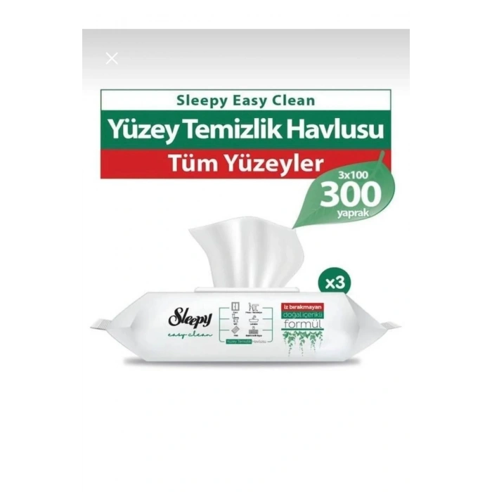 Easy Clean Yüzey Tem. Havlusu 100 x3 Adet