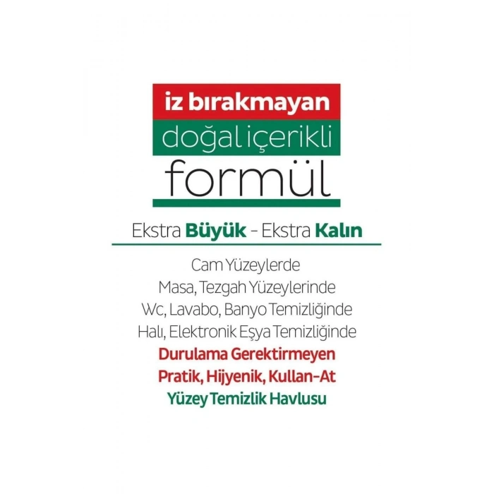 Easy Clean Yüzey Temizlik Havlusu 100 Lü X 6 Adet