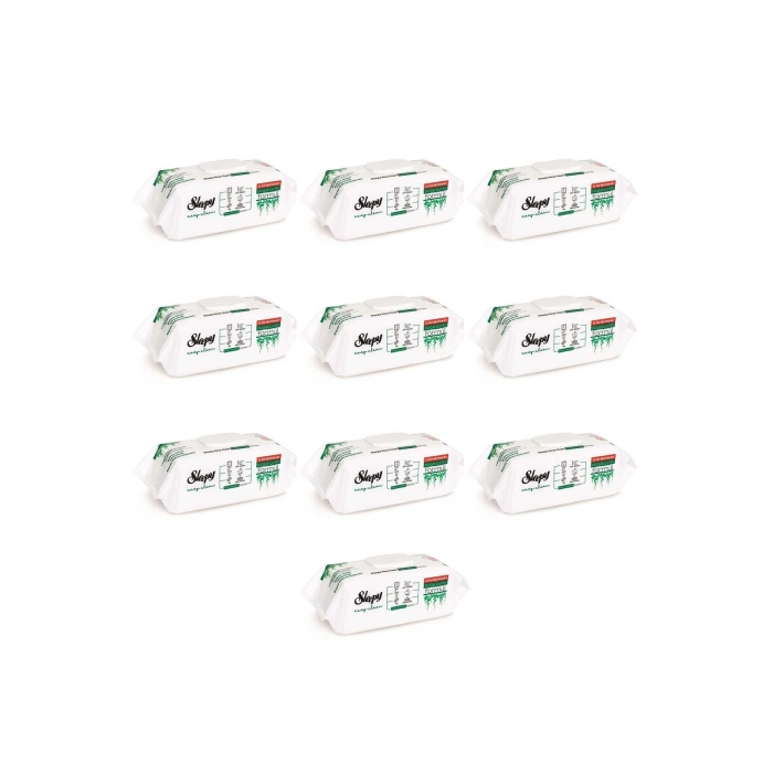 Easy Clean Beyaz Sabun Katkılı Yüzey Temizlik Havlusu - 100lü 10 Paket