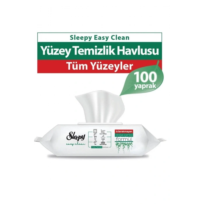 Easy Clean Yüzey Temizlik Havlusu 100 Lü X 3 Adet (300 YAPRAK)
