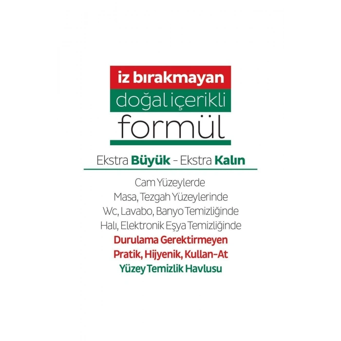 Easy Clean Yüzey Temizlik Havlusu 100 Yaprak (12 Li Set) 1200 Yaprak