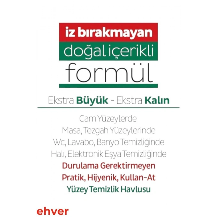 6Lı Easy Clean Yüzey Temizlik Havlusu (600 Yaprak)