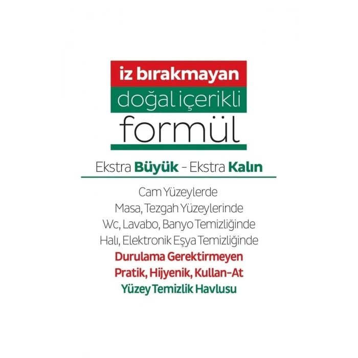 Easy Clean Yüzey Temizlik Havlusu 100 Yaprak (5 Adet)