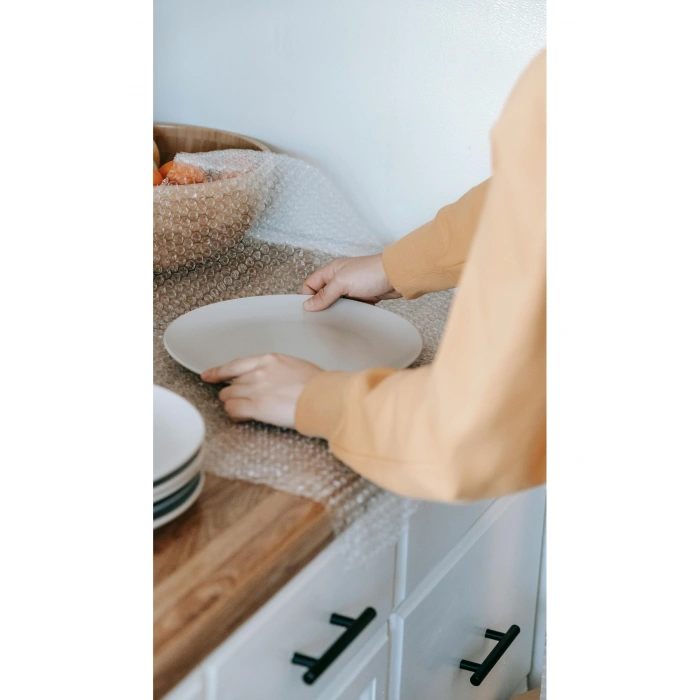 Üç Katlı Kalın Balonlu Naylon Patpat Pıtpıt Ambalaj Paketleme Eşya Koruma Naylonu 50 Cmx10 Mt 40 Gr