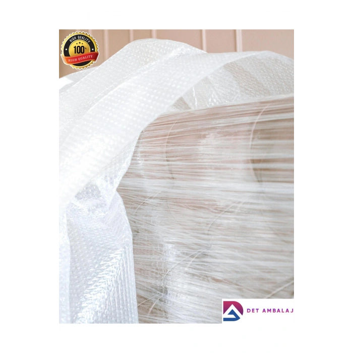 Balonlu Naylon25cm X 50 Mt Eko 1 .sınıf Balonlu Poşet Havalı Naylon Pat Pat Ambalaj