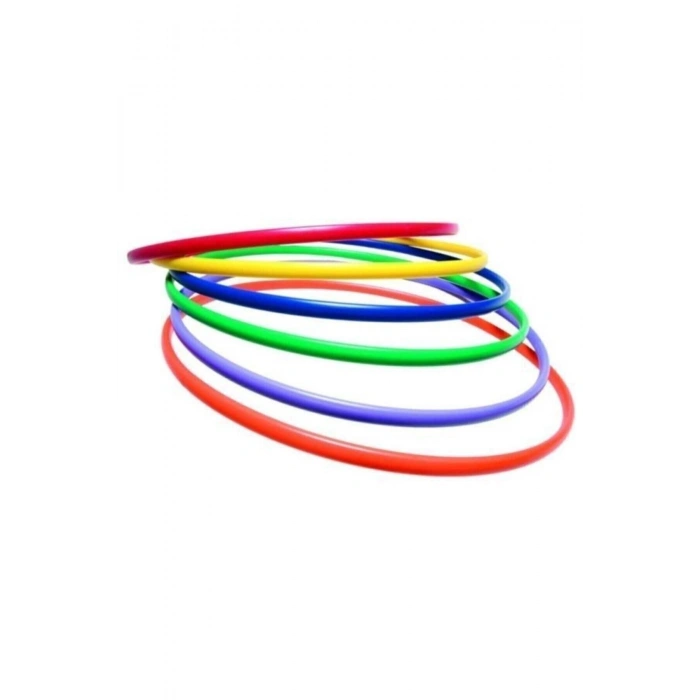 10 Adet Hulahop Renkli Hula Hop 60 Cm Hulalop Çember