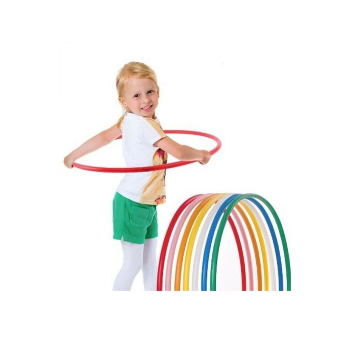 Hulahop Çember 60 Cm Çap 5li Paket Karışık Renkli