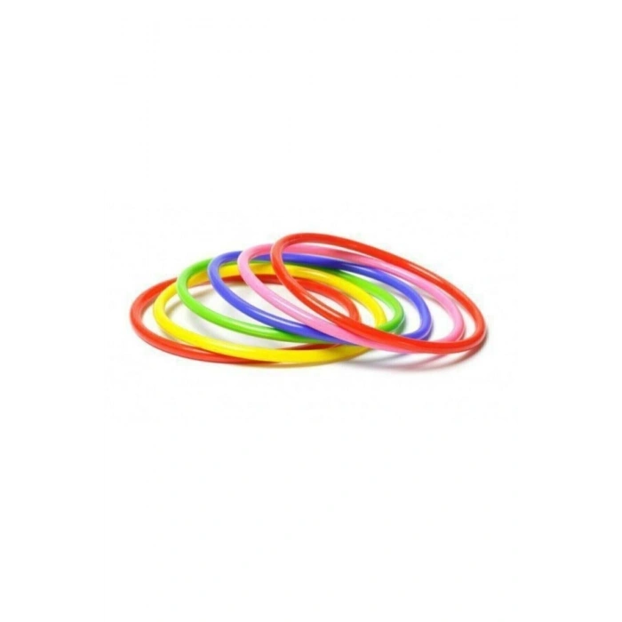 Hulahop Çember 60 Cm Çap 5li Paket Karışık Renkli
