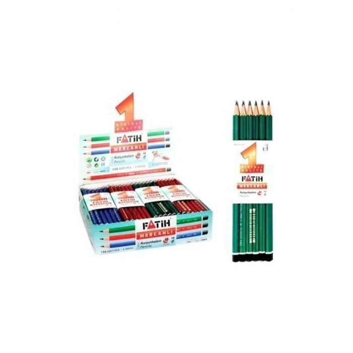 Mercanlı Kurşun Kalem 12 Adet Kurşun Kalem Düzine Kurşun Kalem