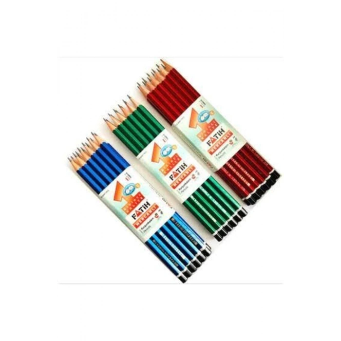 Mercanlı Kurşun Kalem 12 Adet Kurşun Kalem Düzine Kurşun Kalem