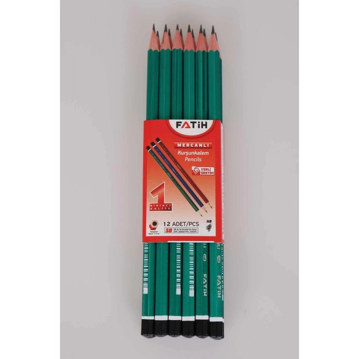 FATİH 12Lİ MERCANLI KURŞUN KALEM