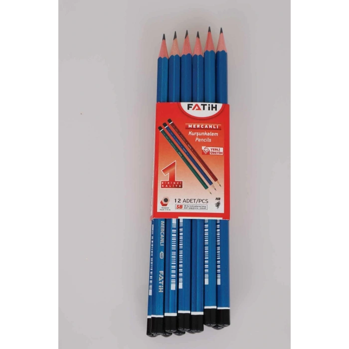 FATİH 12Lİ MERCANLI KURŞUN KALEM