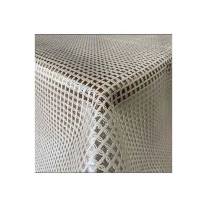 Hasır Desen Örme Pvc Lüx Masa Örtüleri