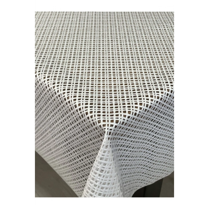 Hasır Desen Lüks Pvc Silinebilir Masa Örtüsü